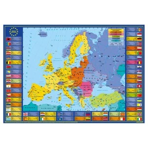 5901130004010 Podkład na biurko kartonowy oklejany Europa 340x490 DERFORM POEF F