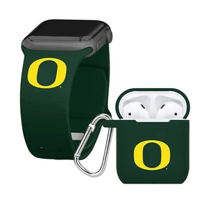 Oregon Ducks Cinturino Apple Watch e AirPod Gen 1 e 2 Confezione Combo - Foto 1 di 1
