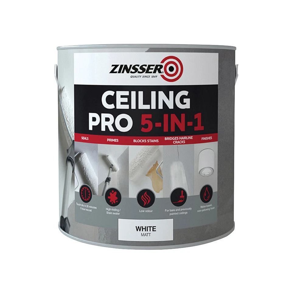 Zinsser ZN7380002C1 Techo Pro 5 en 1 2,5 litros Foto 1 de 1