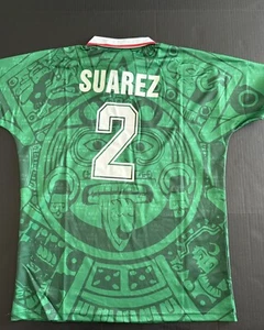 Mexico Claudio Suarez 1998 World Cup Jersey - Picture 1 of 2