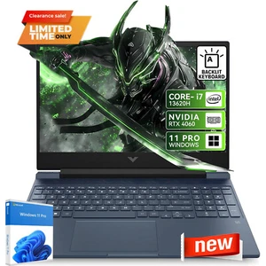 2025 HP Victus 15.6"144Hz Laptop,i7-13620H,RTX4060 4.9GHZ,32GB 1TB SSD+Win11pro - Picture 1 of 13