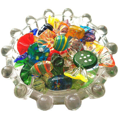 Fake Candy Murano Glass Sweets Candy Ornaments Wedding Xmas Party Decor 12 Piece • 9.10€