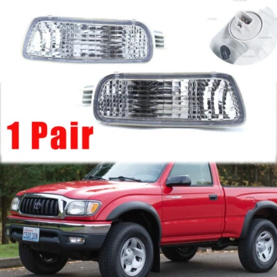 Pair For Toyota Tacoma 2001-2004 Front bumper Fog Lights - Image 1 of 4