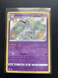 Pokémon Destinos Brillantes Galarian Rapidash - Bóveda Brillante - SV048/SV122 Ultra Raro M - Imagen 1 de 2