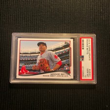 2014 TOPPS UPDATE #US301 MOOKIE BETTS * Rookie DEBUT Autenticador de esportes profissionais 10 Gem Estado perfeito * Dodgers