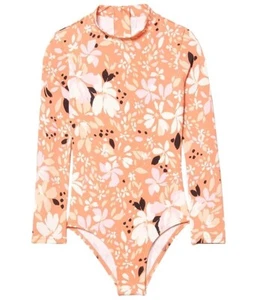Billabong L141141 Girls Multi Petal Party One-Piece Swim Bodysuit Size L - Picture 1 of 4
