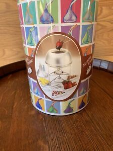Hersheys Kiss Fondue Set Tea Light Candle New (Incomplete)