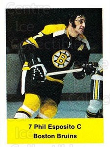 1974-75 NHL Action Stamps #26 Phil Esposito