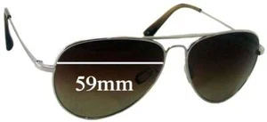 SFx Replacement Sunglass Lenses fits Salt Vargas - 59mm Wide - Picture 1 of 26