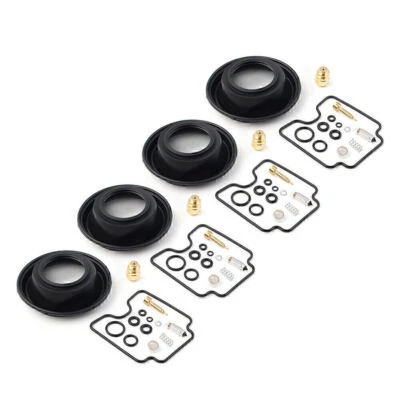 4 For Suzuki GSF1200 S Bandit 2001-2005 Carburetor Rebuild Kit Plunger Diaphragm Foto 1 de 4