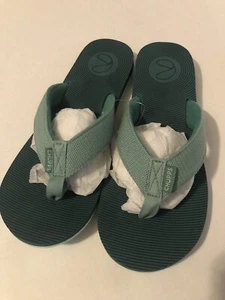 Men’s Lightweight Sandals, Green, Flip Flops - Picture 1 of 2