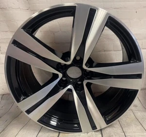 2017 2019 AUDI Q7 Oem Factory 18x8 wheel rim 59050 gloss black and machined - Picture 1 of 4