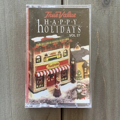 1992 Sealed Vintage True Value Happy Holidays Vol 27 Cassette Ft Paul McCartney - Image 1 of 4