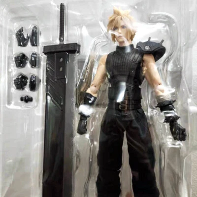 Play Arts Kai Final Fantasy VII Remake Cloud Strife 11" Action Figure GIFT SET - Image 1 of 4
