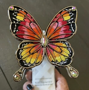Bath & Body Works Embroidered Monarch Butterfly Wallflowers Fragrance Plug In - Picture 1 of 1