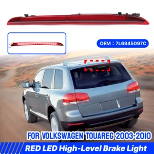 For Touareg 2003-2010 RED LED High Level Rear Third Brake Stop Light 7L6945097C - Picture 1 of 6