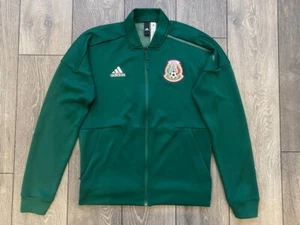 MEXICO NATIONAL TEAM FOOTBALL ADIDAS TRACK TOP JACKET PRE-MATCH 2017/18 SMALL - Picture 1 of 8