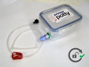 External Waste Ink Kit Fits: Epson EcoTank L1300, ET14000 (inc' Reset Key) - Picture 1 of 3