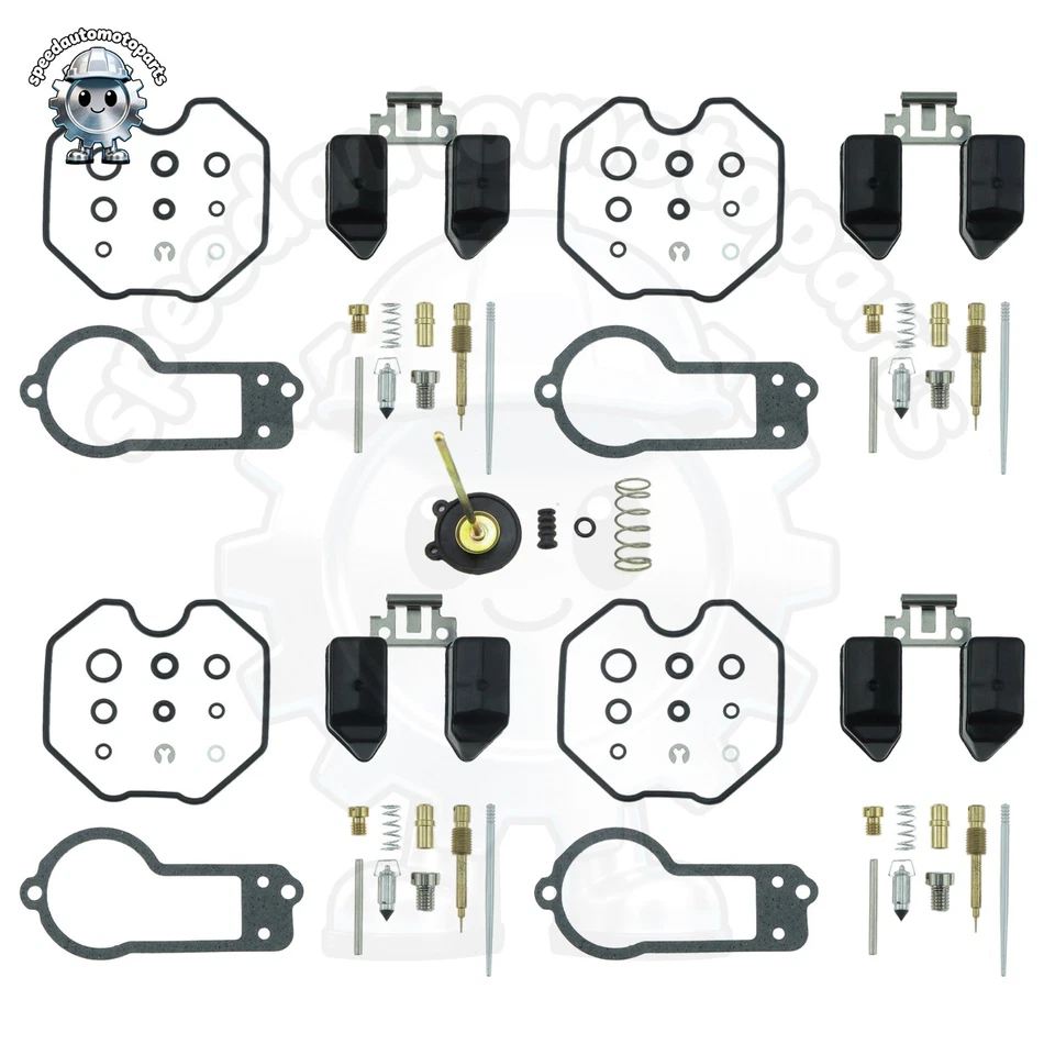 Honda CB750F CB750K Carb Repair Kit - 4PCS Rebuild Set for 1977-1978 Foto 1 de 4