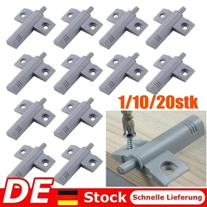10/20x Türdämpfer Möbeltürdämpfer Anschlagdämpfer Schublade Schrank Dämpfer - Bild 1 von 14