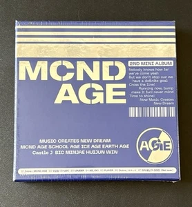 MCND AGE 2nd Mini Album CD + Photo Book + Folded Poster Crush K-Pop NEW & SEALED - Picture 1 of 6
