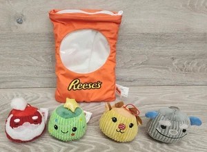 Jazwares Russ Sqishmallows Reeses Holiday Christmas Bag Plush Plushes Ornaments - Picture 1 of 24