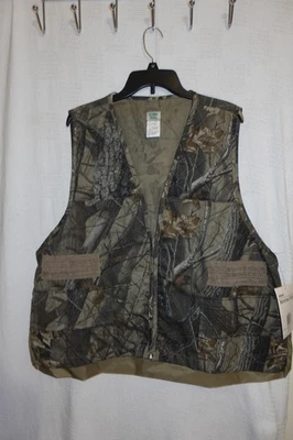 Ozark Trail Camo Hunting / Fishing Vest Size XL  - Camouflage Green - Image 1 of 4