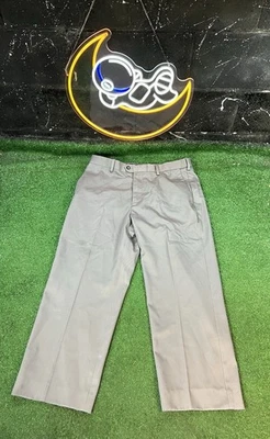 Pantalones chinos Croft & Barrow para hombre talla 34 x 29 rectos gris algodón caquis Foto 1 de 4