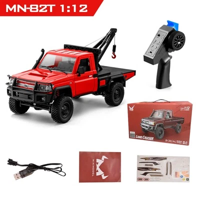 MN-82T RC Pickup Car 2.4G 1/12 Crawler Off-road Vehicle Electric Winch Hook - Image 1 of 4