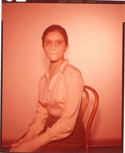 "Prueba de maquillaje transparente original El planeta de los simios 4x5"" Linda Harrison Zira" - Imagen 1 de 1