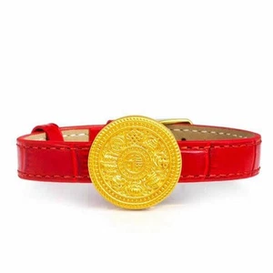 Reloj Brújula Oro Ocho Tesoros Completo Oro 999 Joyería Caja Regalo - Imagen 1 de 15