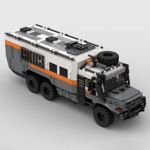 New MOC-140755 Off-road Truck 6x6 for Overlanding Expedition with Interior - Picture 1 of 6