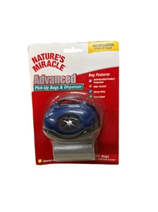 Nature’s Miracle Advanced Pick Up Bags + Dispenser Odor Control Waste Poop Dog - Picture 1 of 1