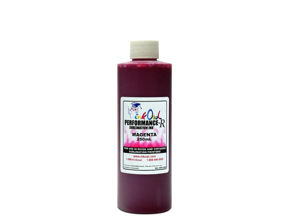 250ml of MAGENTA InkOwl Performance-R Sublimation Ink for RICOH and VIRTUOSO - Image 1 of 1