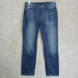 Banana Republic Jeans Womens 28/6 Blue Denim Acid Wash Regular Fit Boyfriend - Picture 1 of 12