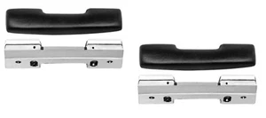 Camaro, Nova Replacement Arm Rest Pad Set - Both Sides of Car - Black - Picture 1 of 23