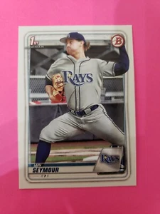 Ian Seymour 2020 Bowman Draft BD-96 paper base , Tampa Bay Rays ,Quantity - Picture 1 of 2