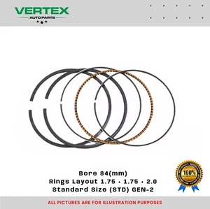 For Land Rover Range Rover 3.0 Piston Ring set 306DT Jaguar Diesel Gen-2 - NEW - Picture 1 of 2