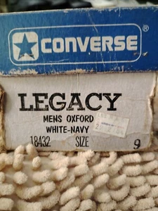 Deadstock 1980s Converse Legacy 18432 Gr. 9 USA Made - Very Rare NIB - Bild 1 von 12