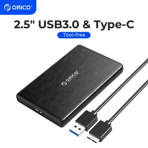 ORICO 2.5'' Hard Drive Enclosure USB3.0/USB C 6Gbps fr MacBook Pro Air WD Seagat - Picture 1 of 18