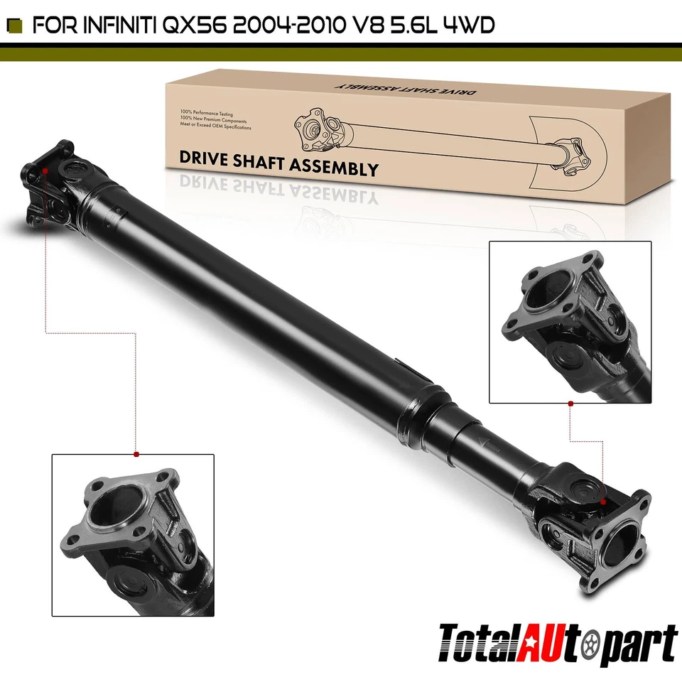Conjunto de eje de transmisión para INFINITI QX56 2004-2010 V8 5,6 L 4x4 delantero 37200ZE25A Foto 1 de 4