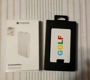 Mophie Golf Le Fleur Logo Powerstation Dual USB Charge Ports White - Picture 1 of 10
