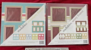 SEI "Stackables" Scrapbooking Embellishment 12x12 Frames; 2 Sets; New Unopened - Picture 1 of 6