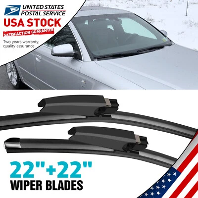 Limpiaparabrisas 22""+22"" para Audi A4 2004-2008 / Audi A6 2002-2005 Foto 1 de 4