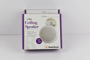 Brand New 2PC RADIO SHACK - 2 WAY CEILING SPEAKER 5 1/4 WOOFER 20W RMS 40W MAX - Picture 1 of 2