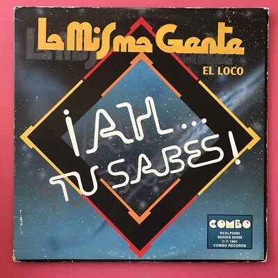 La Misma Gente ‎– El Loco ¡Ah... Tú Sabes! LP 1991 Guaguancó Salsa Bolero Latin Foto 1 de 4