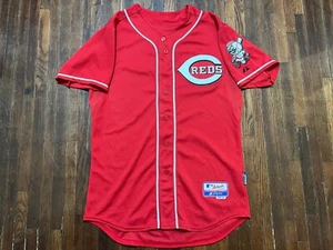 Authentic Cincinnati Reds Majestic Cool Base Alternate Red Jersey sz 44 Large - Picture 1 of 5