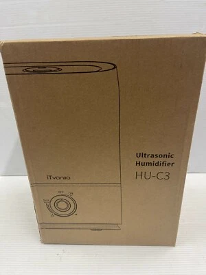 iTvanilaa Cool Mist Humidifier for Large Room, 5L Ultrasonic Bedroom Humidifiers - Image 1 of 4