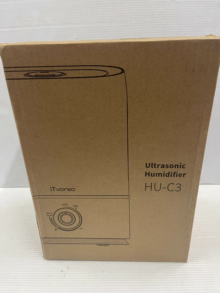 iTvanilaa Cool Mist Humidifier for Large Room, 5L Ultrasonic Bedroom Humidifiers - Image 1 of 4