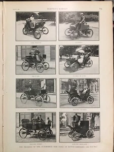 Automobile Cars of 1899 Black America Wedding-Northfield MA Camp Meeting - Imagen 1 de 12